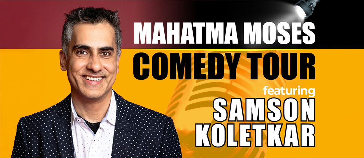 Mahatma Moses Comedy Tour web image